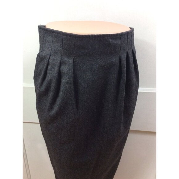 Don Sayres Vintage Wool Pencil Skirt Office Siren Womens 6 - Picture 2 of 9